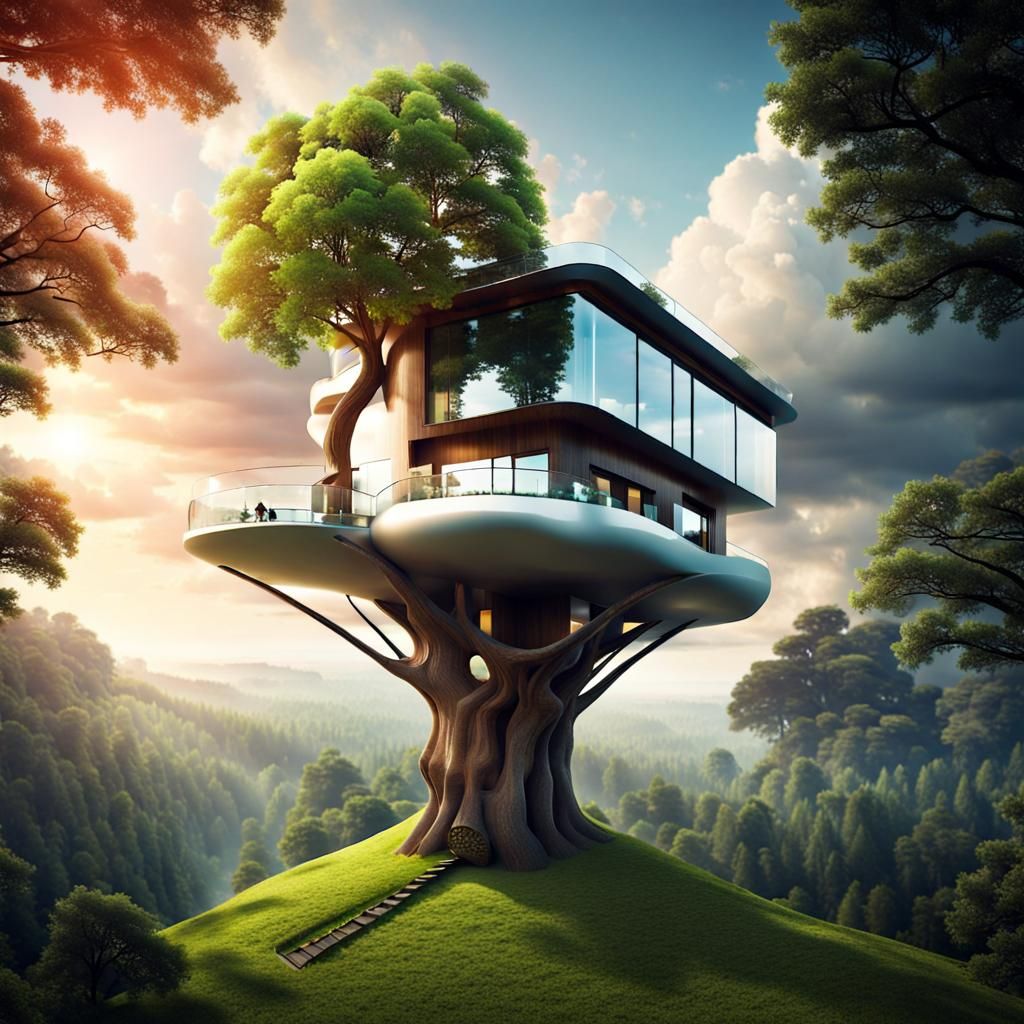 Futuristic house