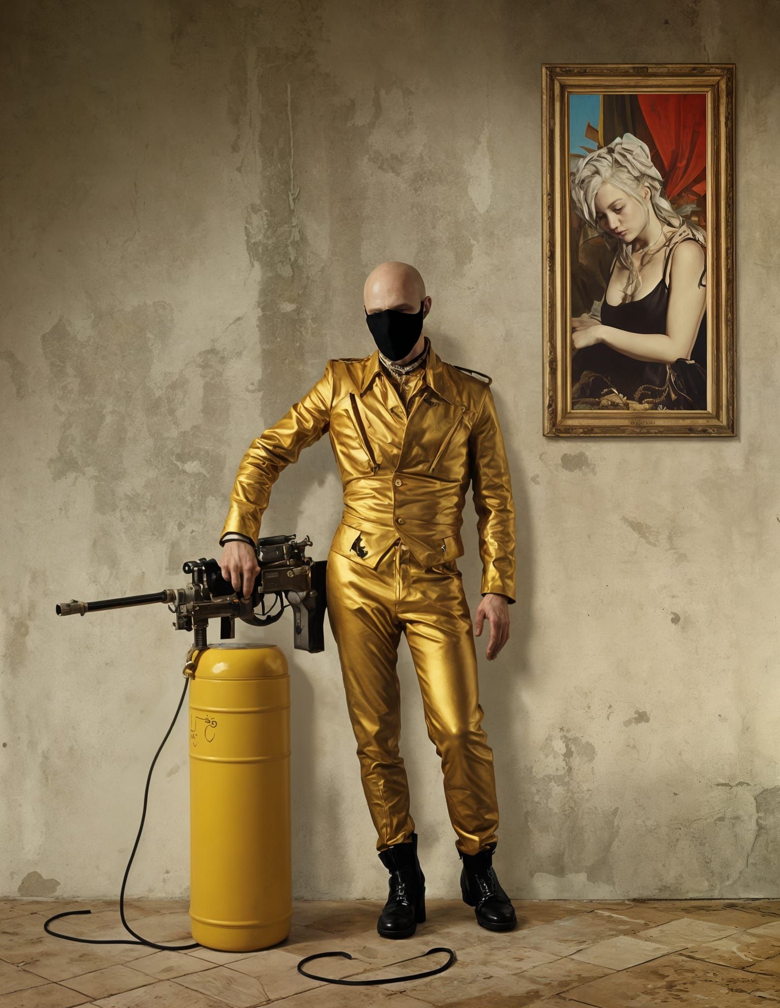 Dystopian Renaissance Pop Art Photography