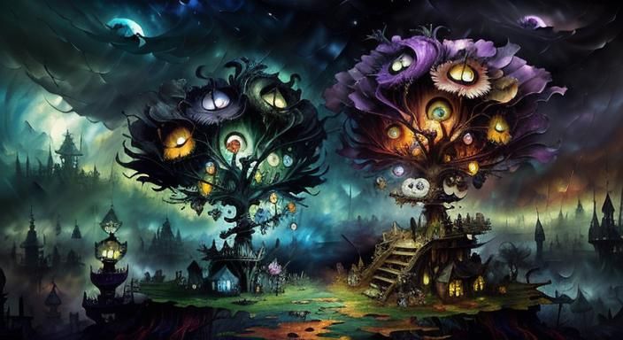 Grotesque Fantasy Masterpiece: Opposites Attract