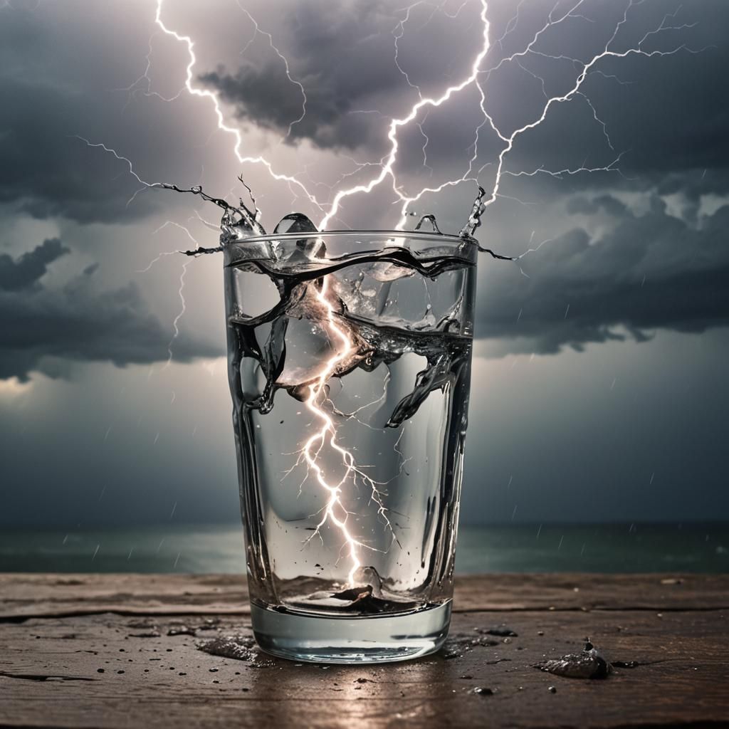 Storm in a Teacup: Lightning and Thunder