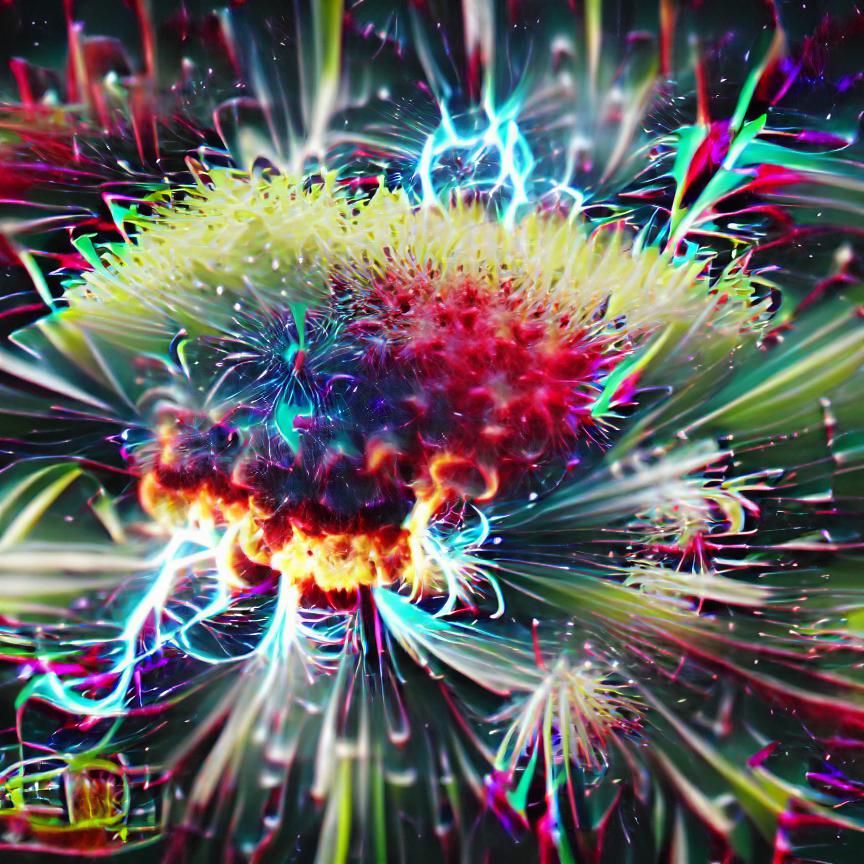Electric Explosion in 8K Resolution