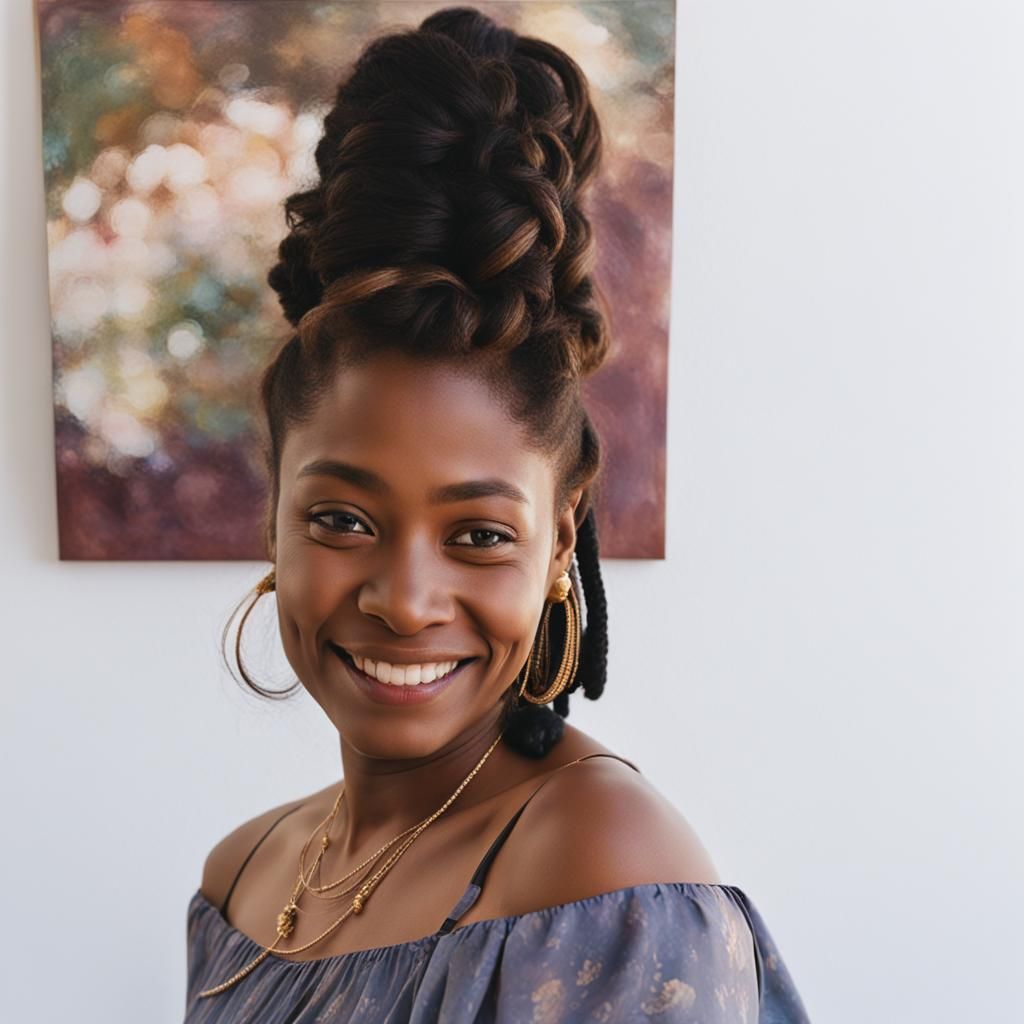 Charming Bajann Woman Portrait in 4K