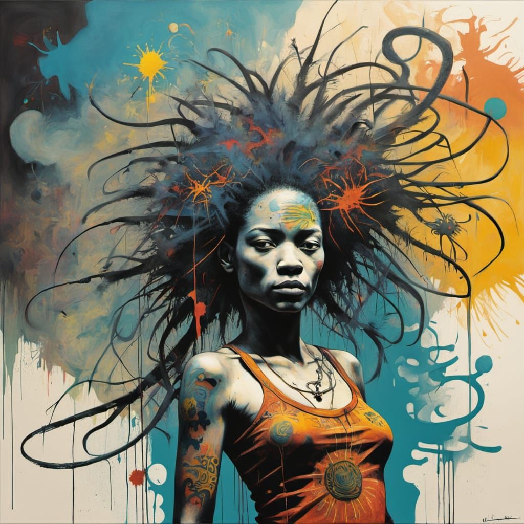 Vibrant Surrealist Street Art