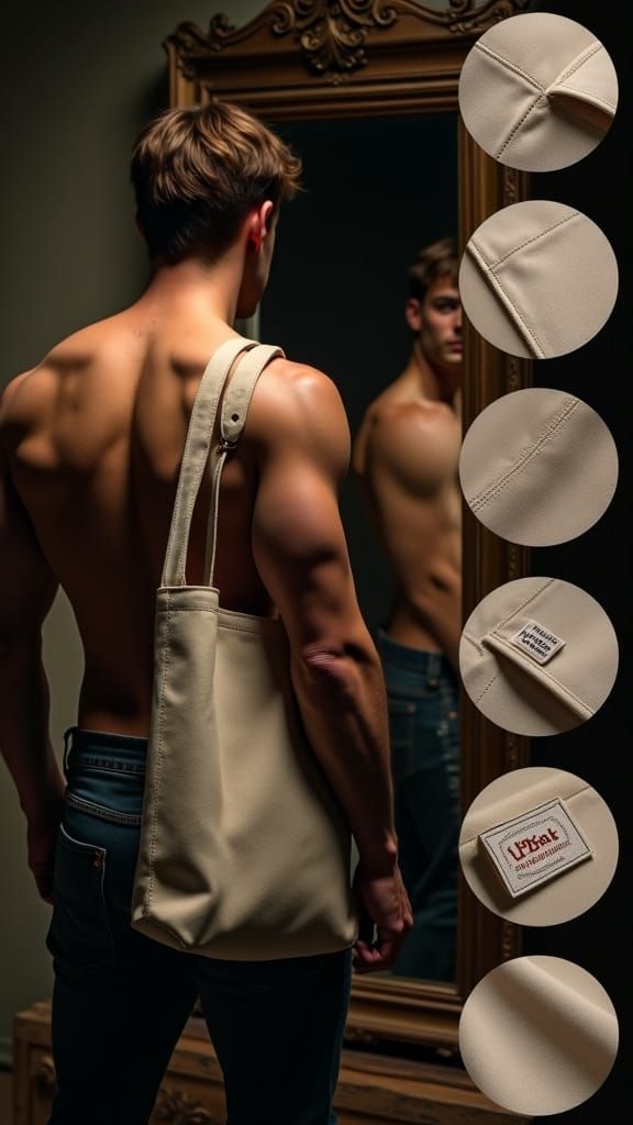 Hyper-Realistic Studio Portrait of a Chiseled Male Figure