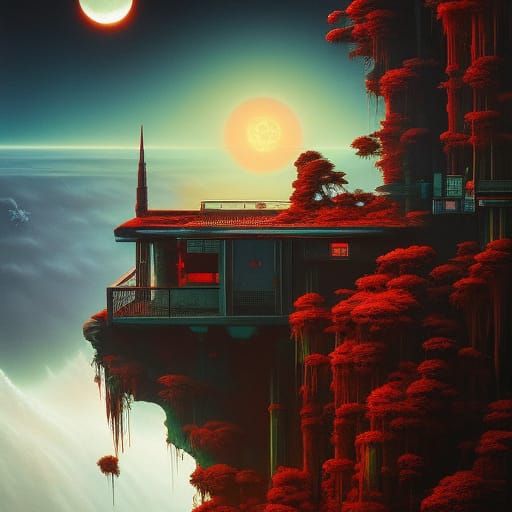 Dystopian Future in Pop and Polygon Art