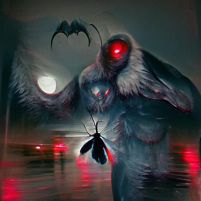 Sinister Mothman Artwork