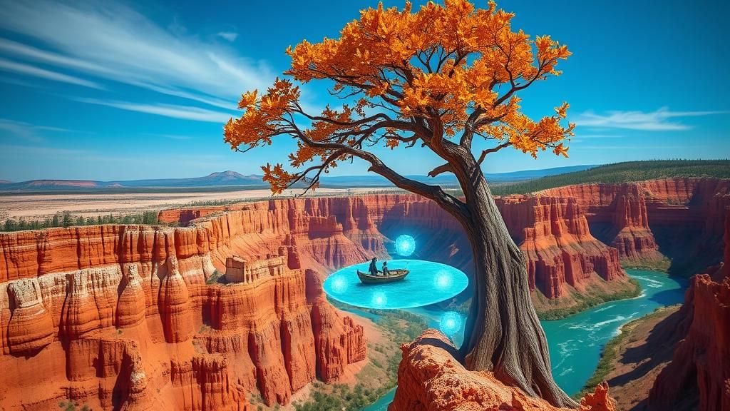 Maple Tree Portal to an Alien Ocean