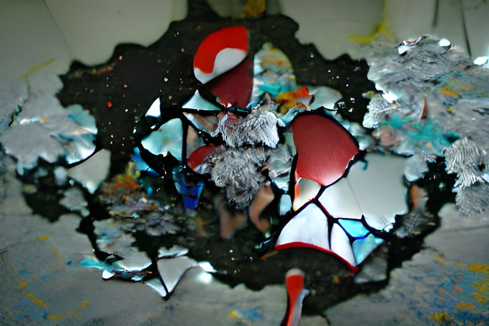 Santa Claus in a Baroque Dr. Seuss Wonderland