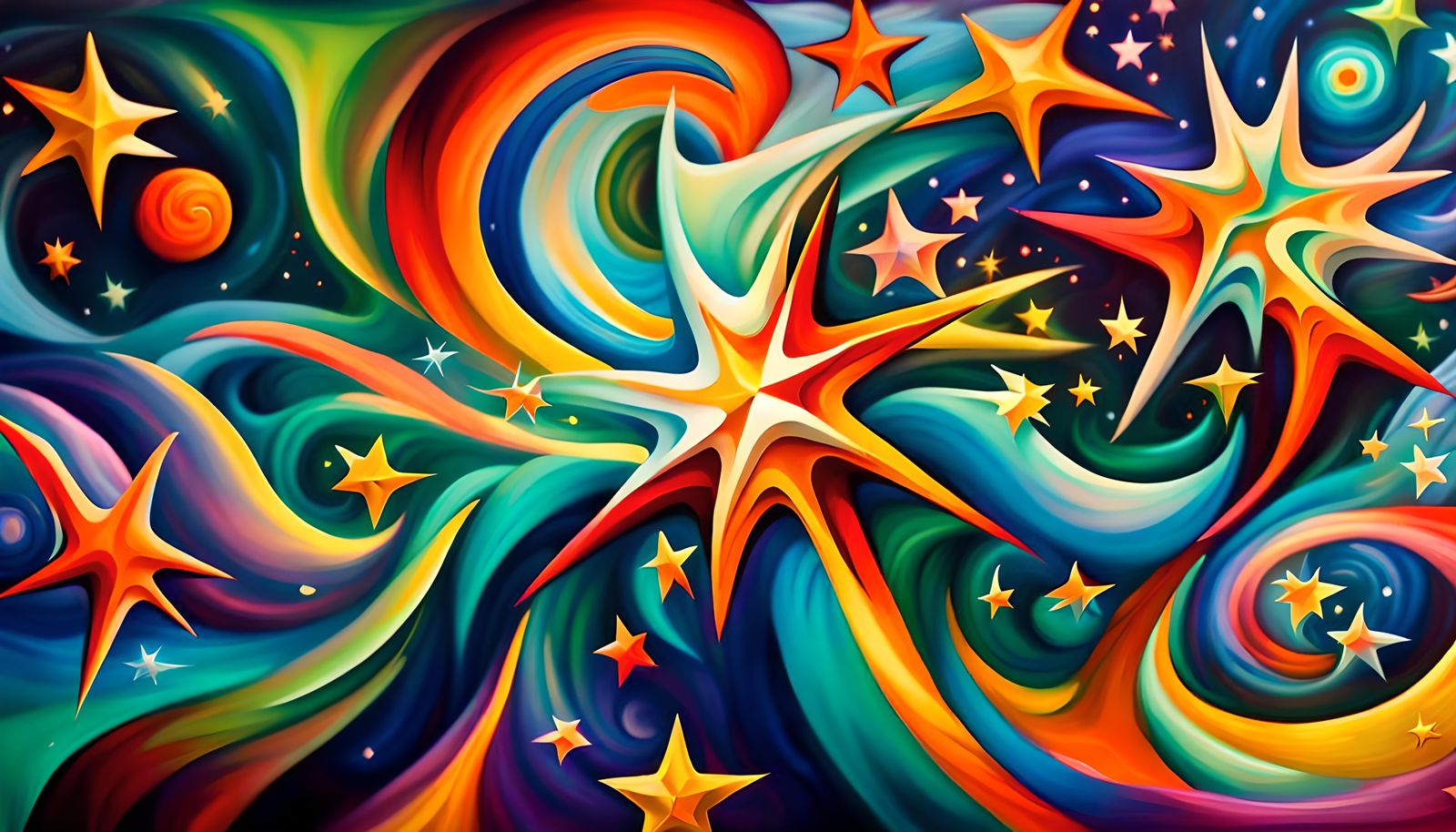 Swirling Stars Surrounded by Electromagnetic Plasma: Impasto...