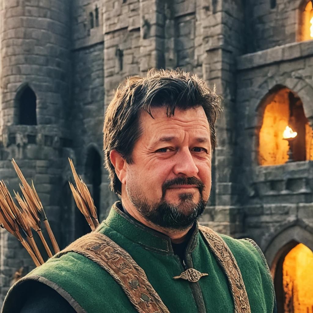 Elf Archer of Rivendell: Cinematic Film Still