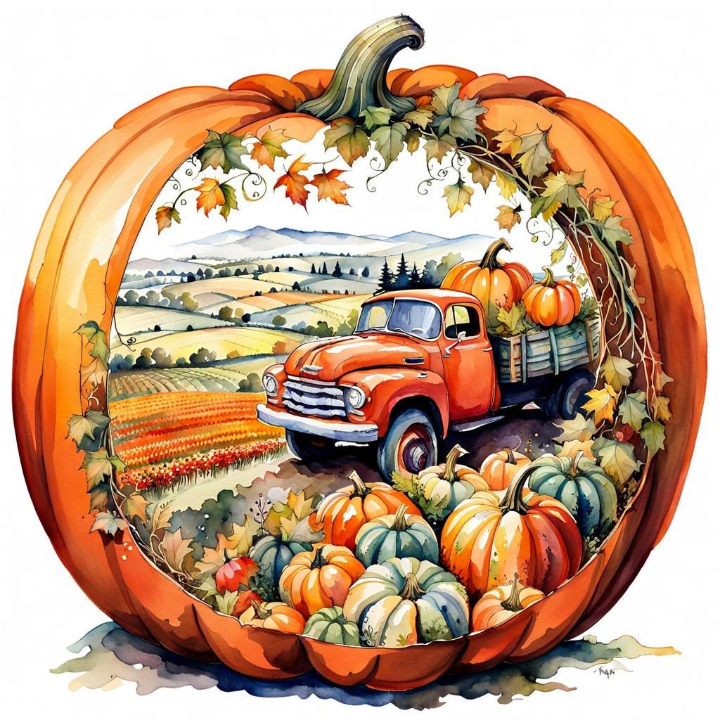 An Autumn Harvestscape