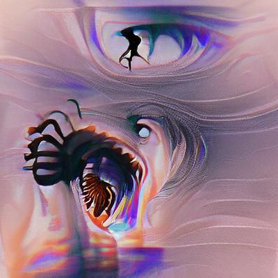 AI Generated Image of Fear
