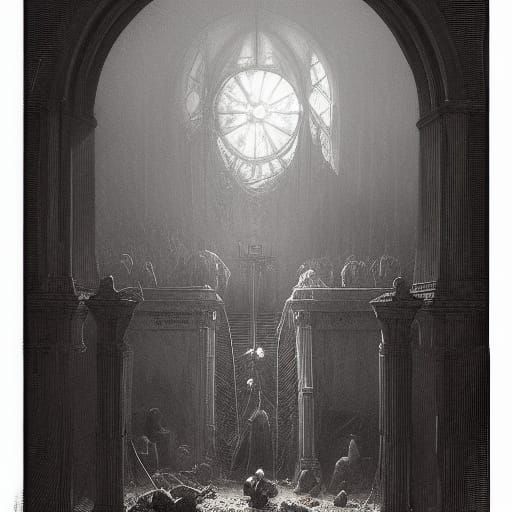 Horror Art: Bibles as Toilet Paper