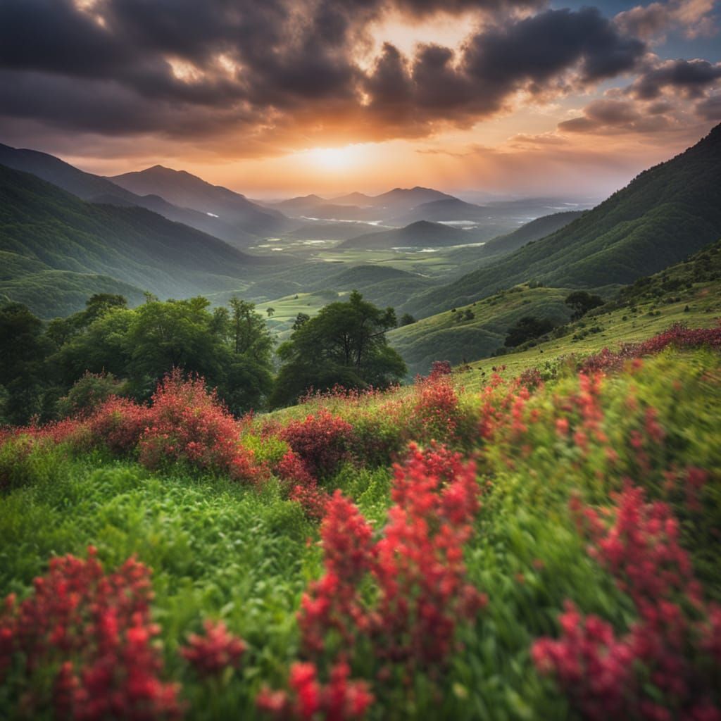 Surreal Landscapes in Vibrant Color