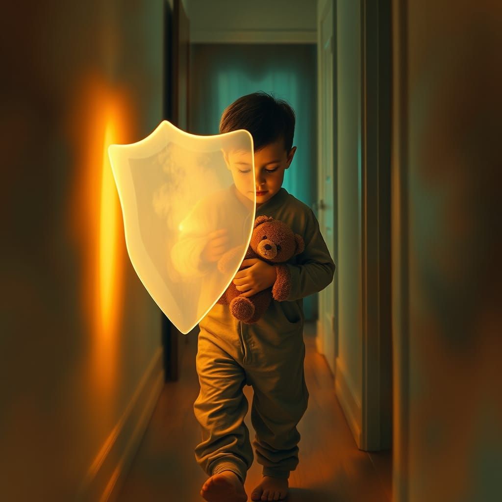 Imaginary ghost shield