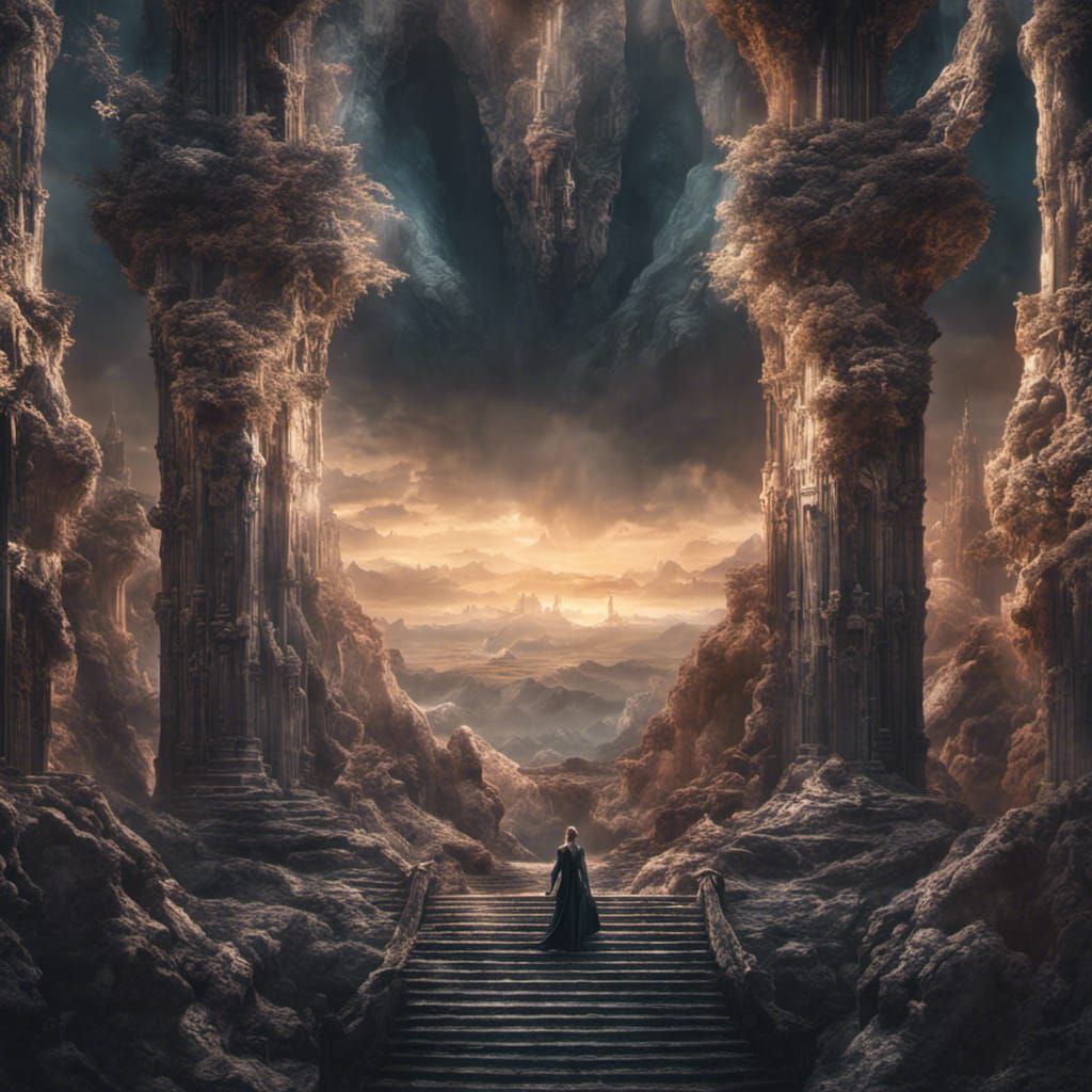 Epic Quest: A Cinematic Digital Matte Painting