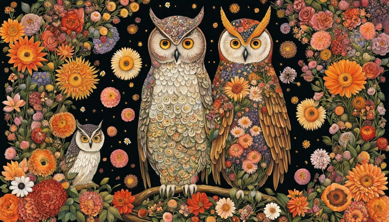 Flower Goddess in Bloom, Empowered by Spring's Light