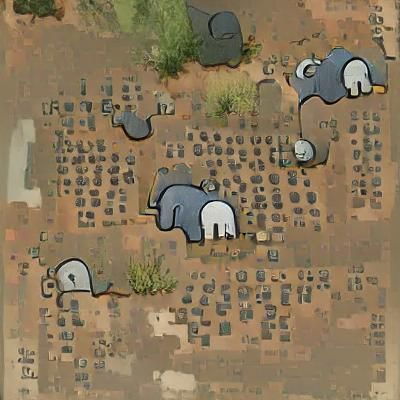 AI Generated Image of an Elephant