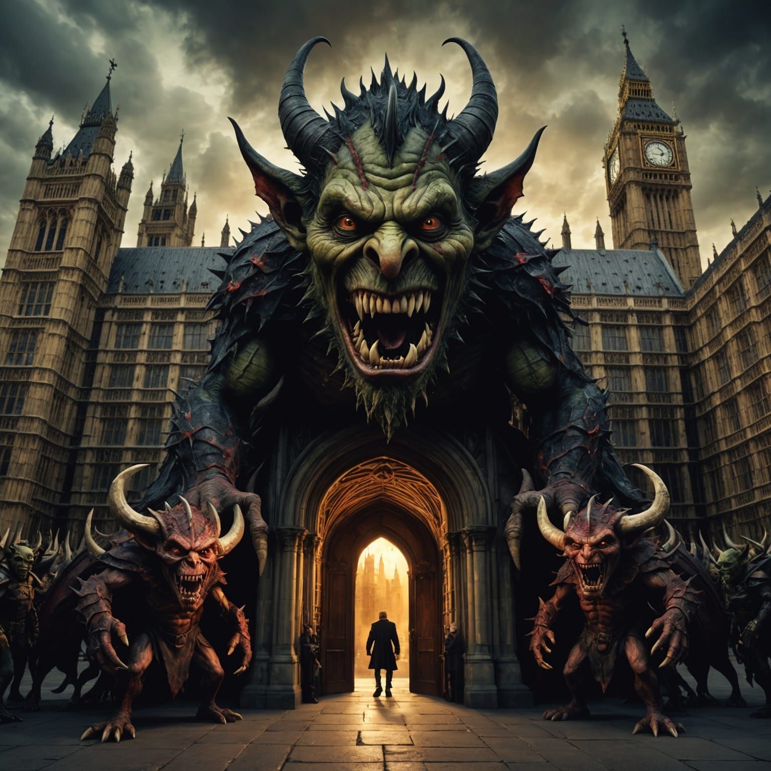Goblins Invade Parliament: A Digital Masterpiece