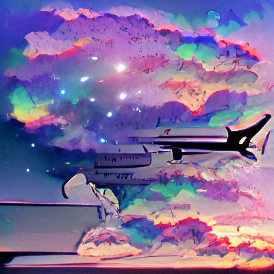 AI Image Generated from a Single Word Prompt