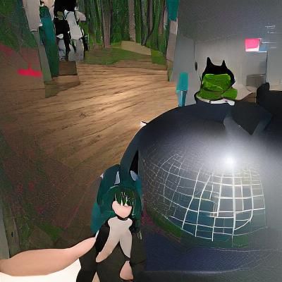 VR Avatar in Private Virtual World