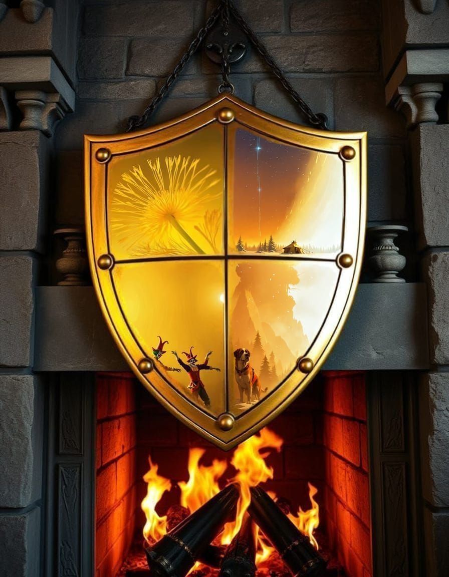 Snow-Encrusted Tent Under Starry Winter Sky