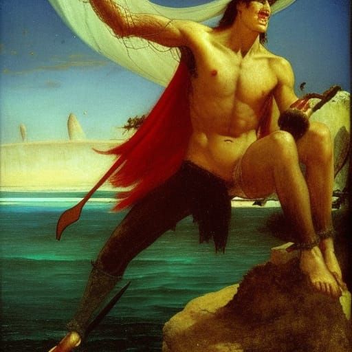 Vampire Pirate Sails: A Symbolist Vision