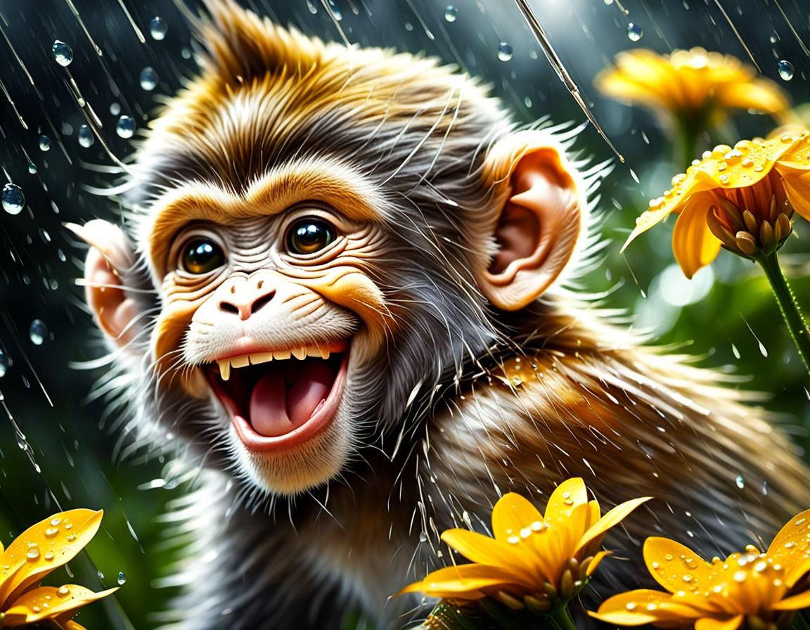 Laughing Monkey