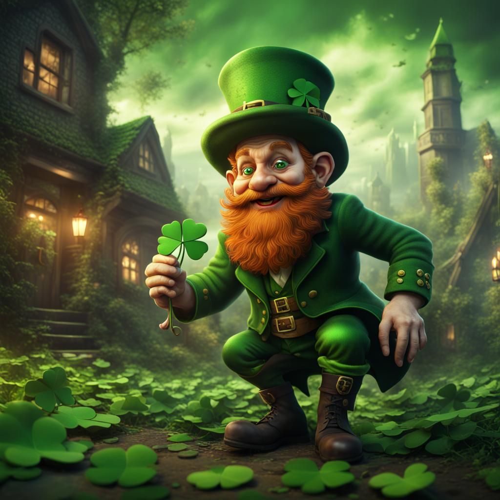 A lucky leprechaun