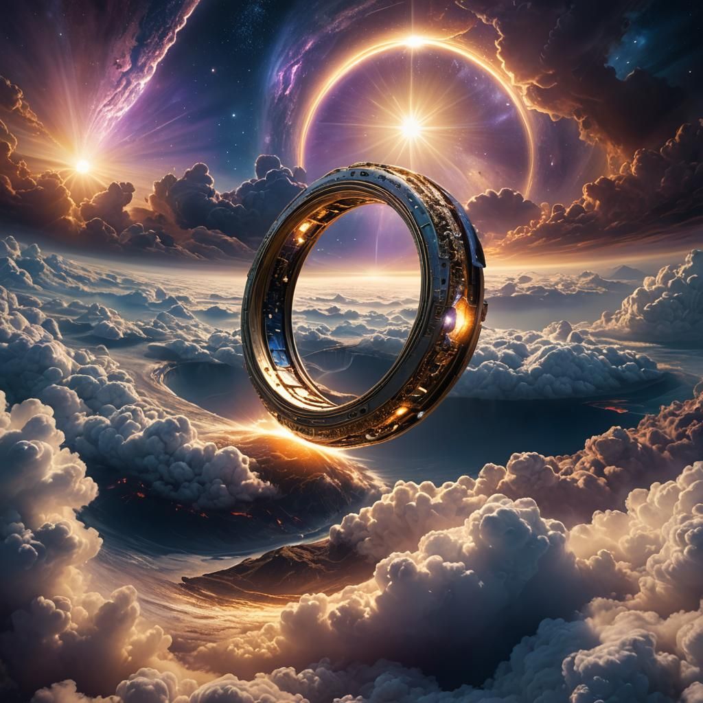 The One Ring Orbits Earth in Deep Space