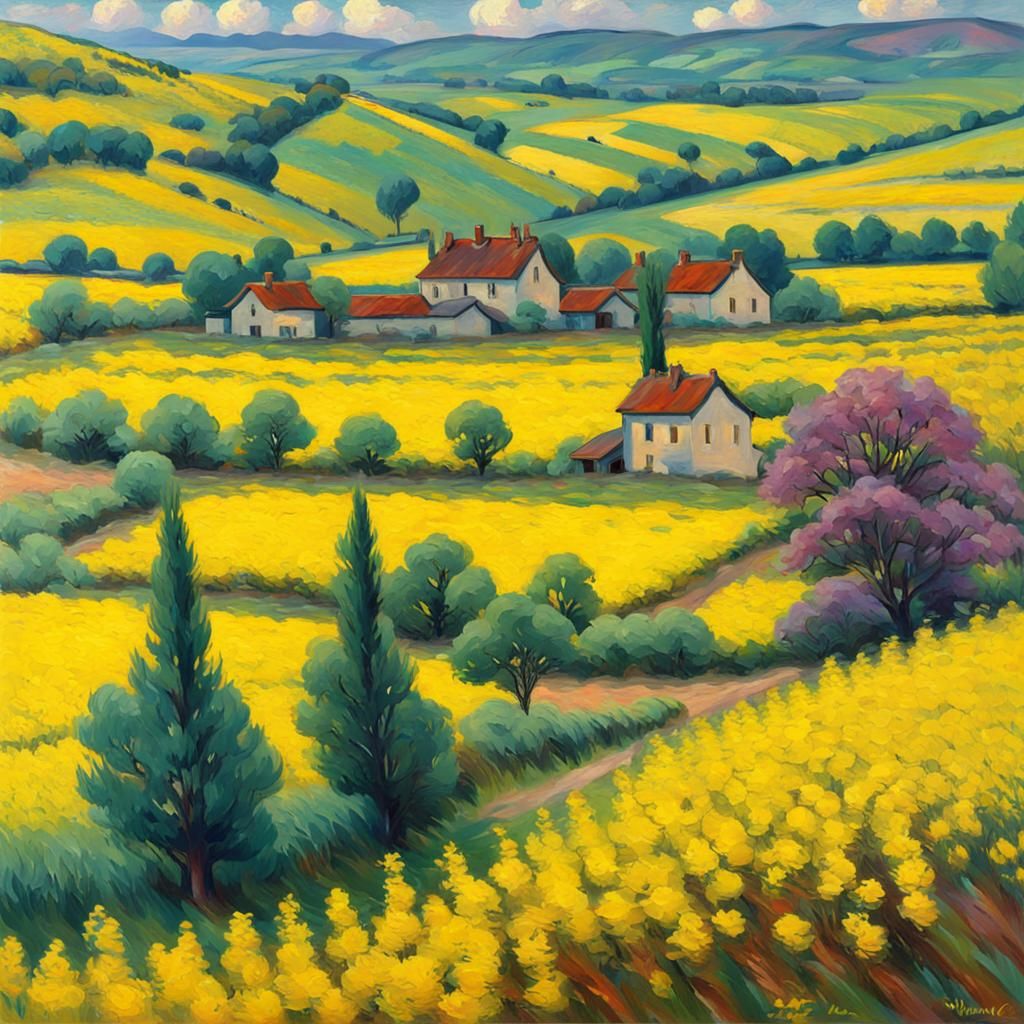 Rapeseed Fields - Birmingham, UK