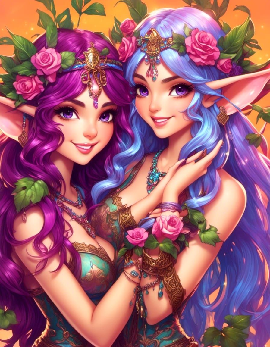 Faerie Elf Pirate Witchy Sisters