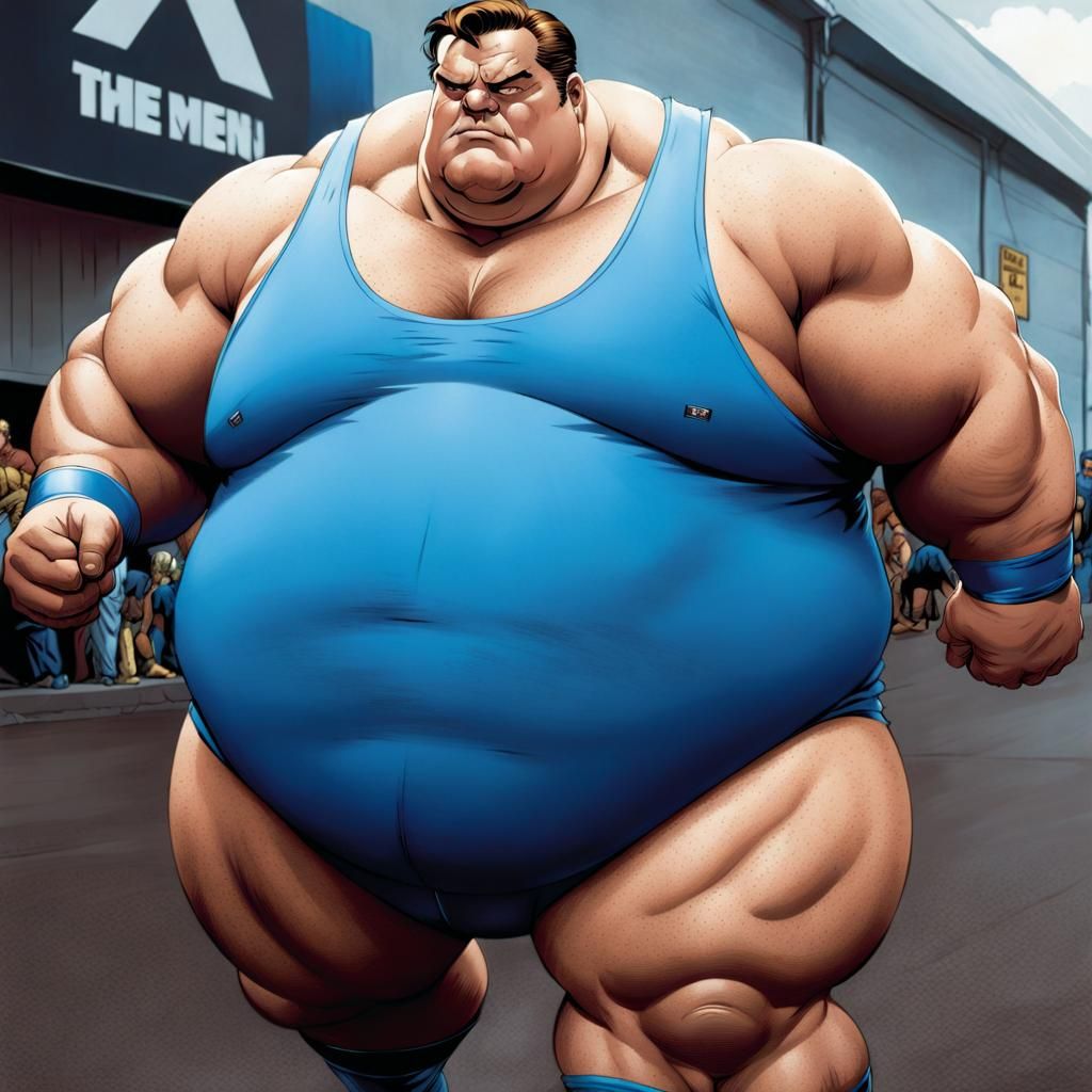 The Blob: Comic Book Art in Jim Lee Style