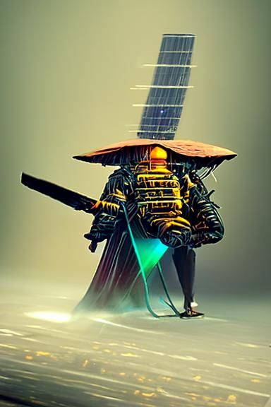 Solarpunk Samurai