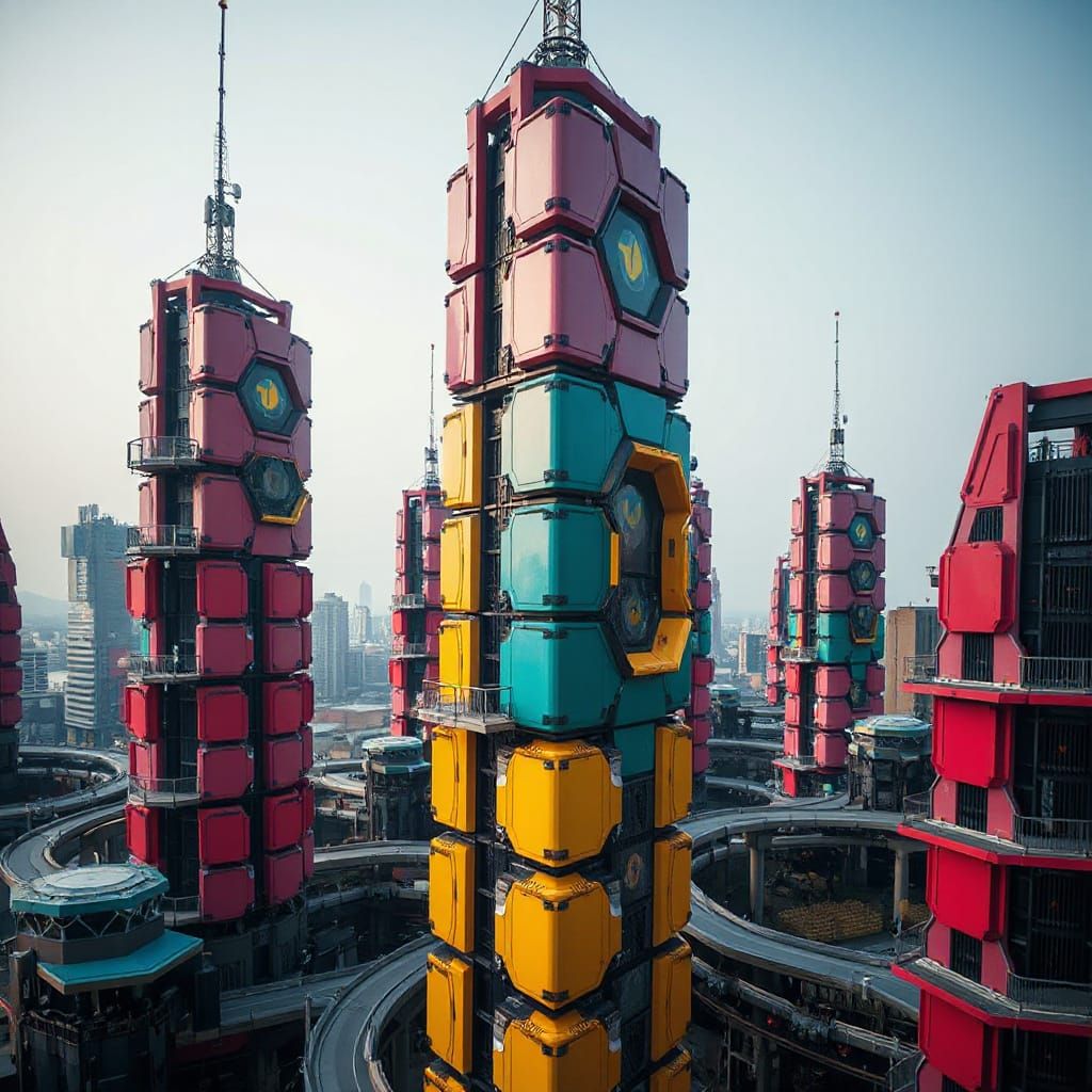 cyber nano tech city