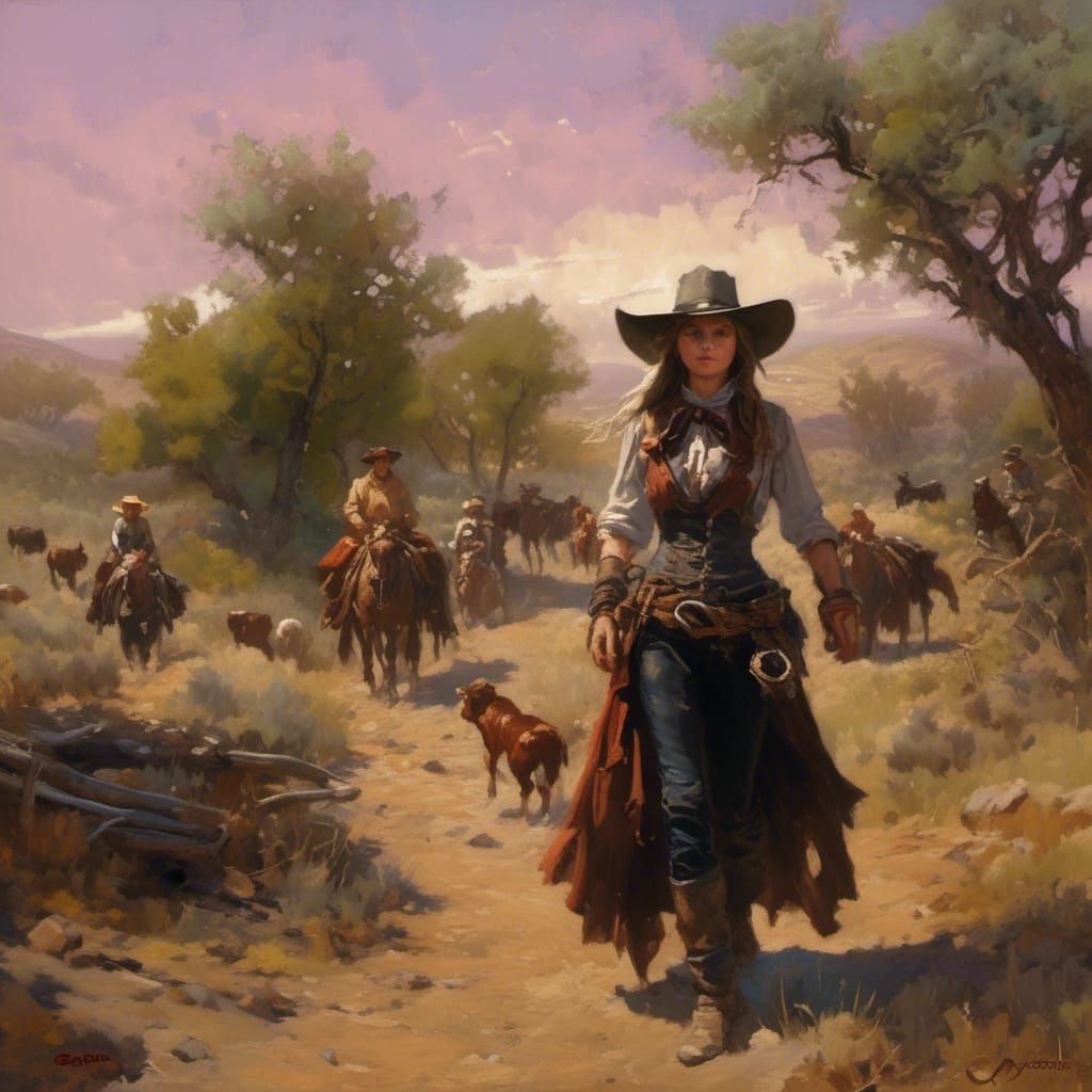 Outlaw Cowgirl