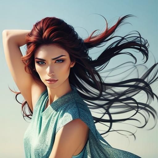 Alluring Woman: A Study in Sensuality