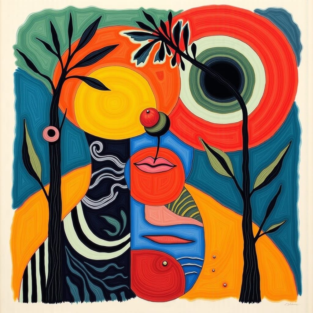 <lora:Graphite Rose 1:1.0> Matisse cut out collage