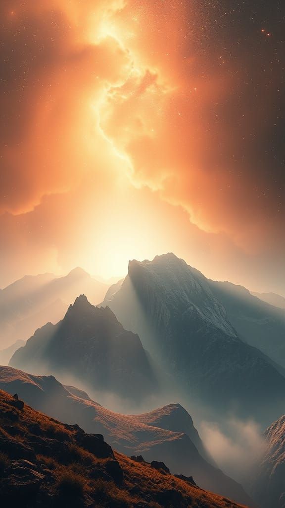 Ethereal Landscape of an Unseen Mind