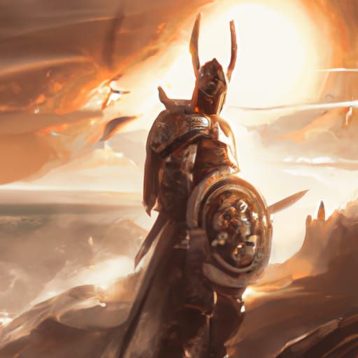 Epic Warrior: A Cinematic Historical Portrait