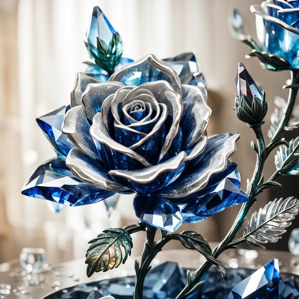 Crystal Rose: A Transparent Masterpiece