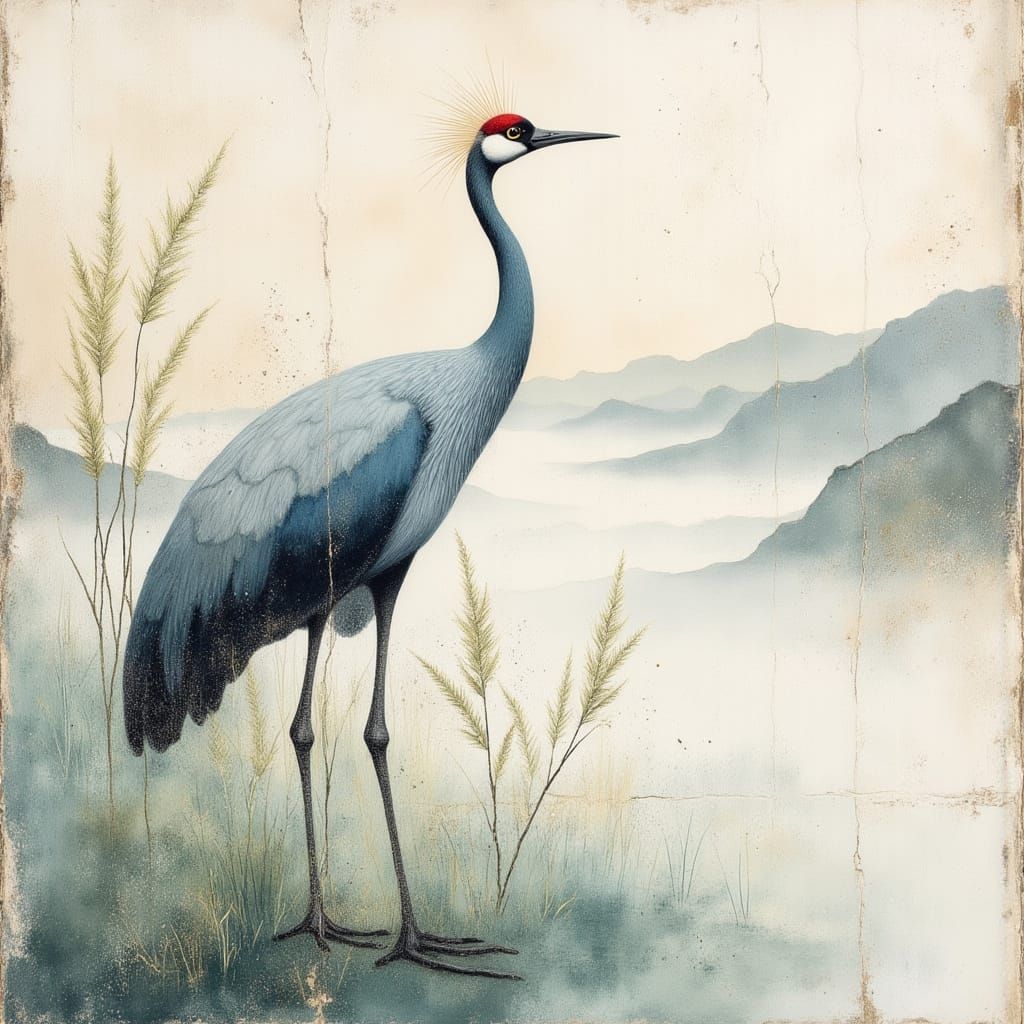 Tall, Blue, and Gracefully Judging You