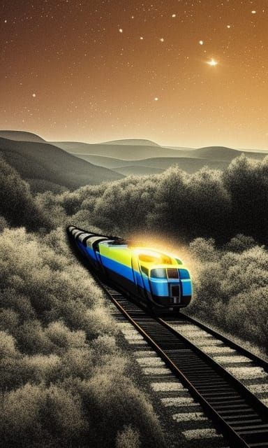 Midnight Train to Georgia in Platinum and Gold