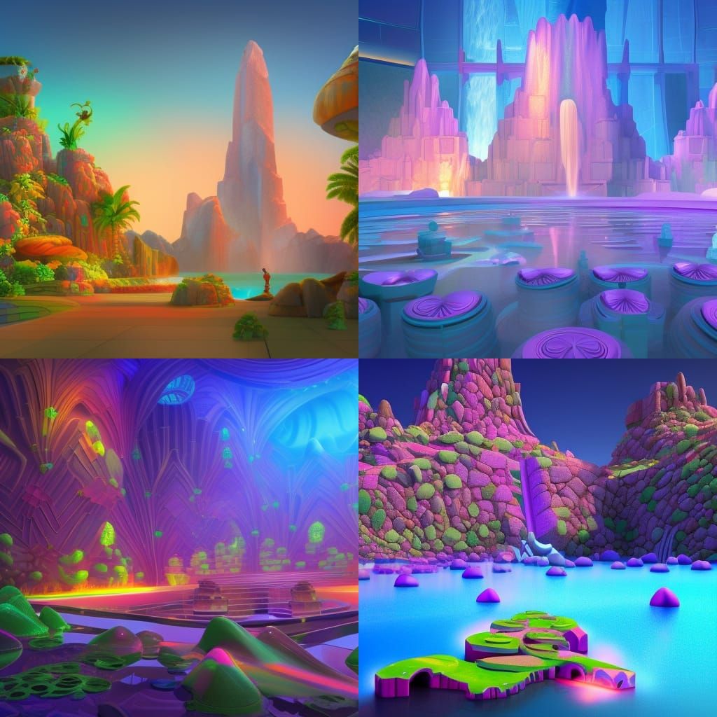 Atlantis crystal city