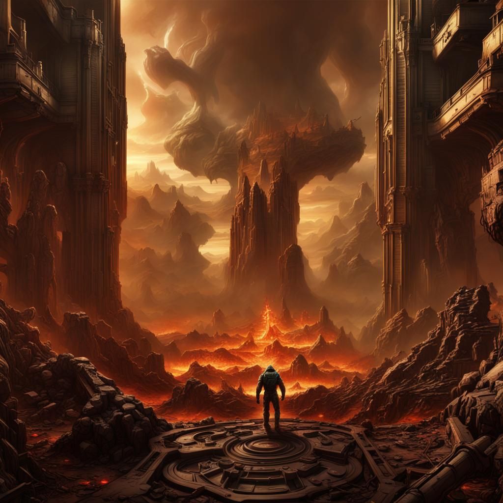 Epic Cinematic Digital Matte Painting