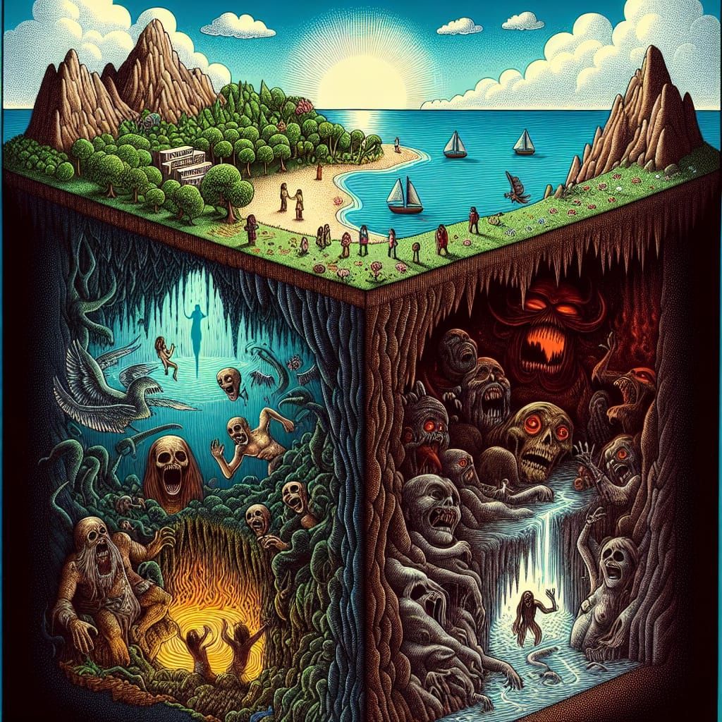 A Descent into the Underworld: A Haunting Vision from the Ro...