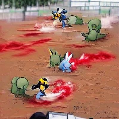 Pokemon Character in Real World Setting