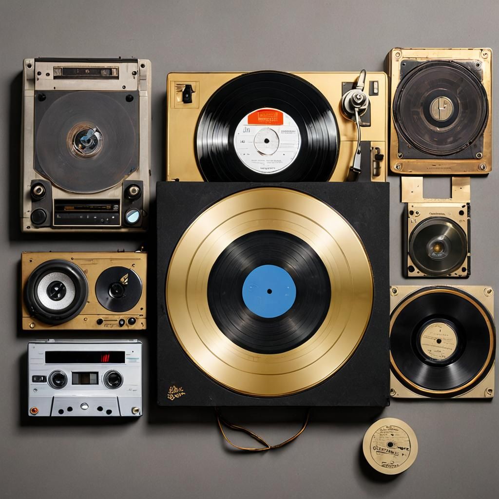 Golden Record, Cassette, and CD by Speaker