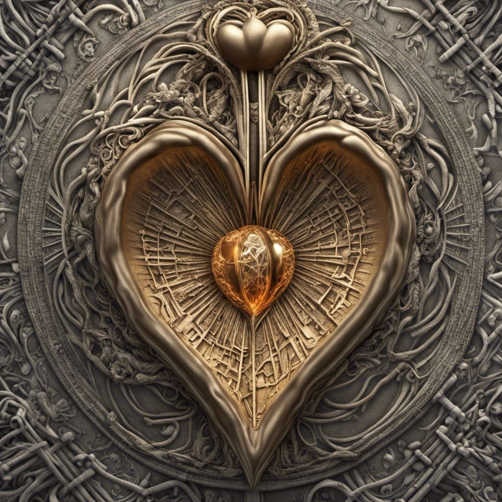 Man Carrying God's Seed: Hyperrealistic HDR Image