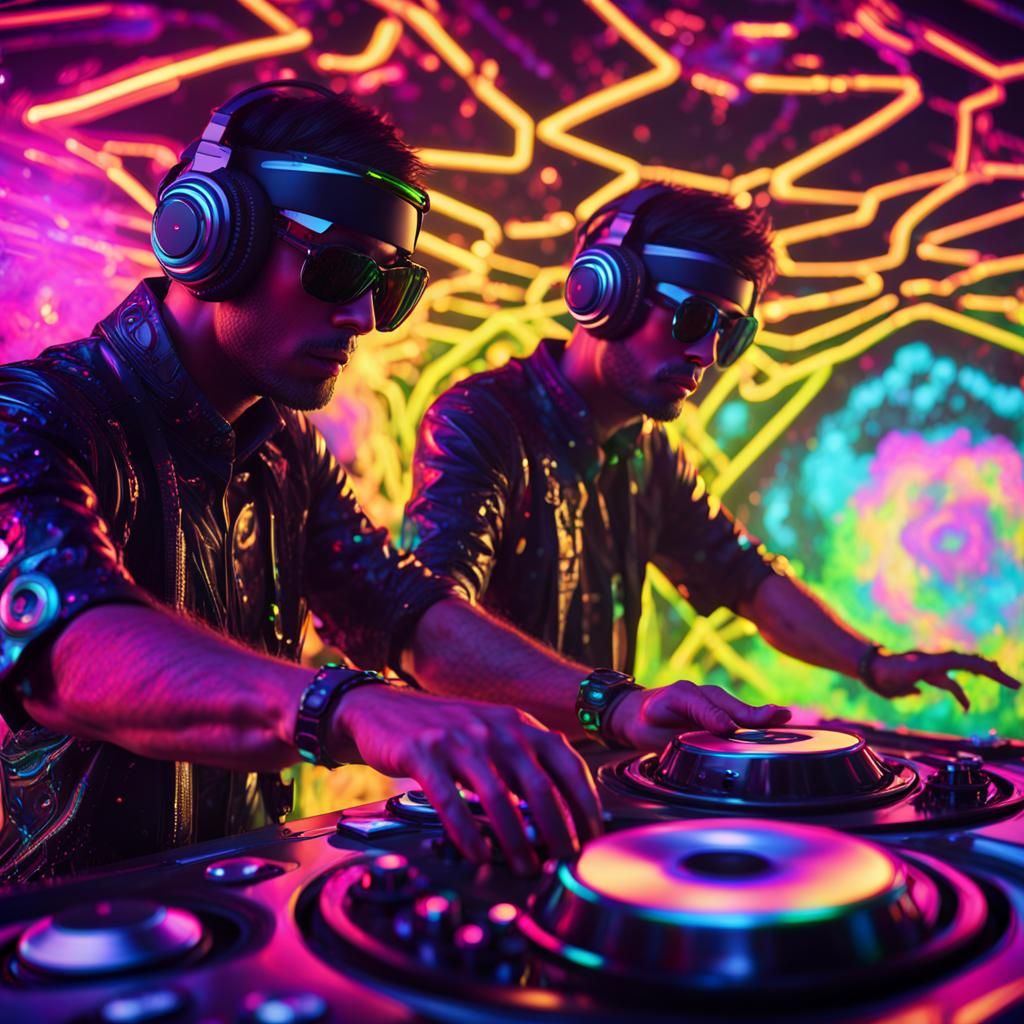 Psychedelic Sound Kitchen with DJs and Dancers